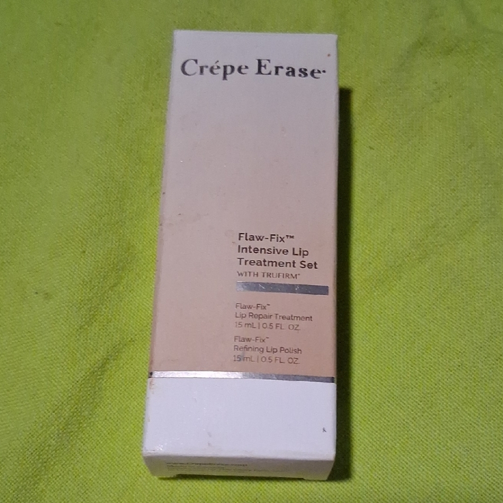 Crêpe Erase Flaw-Fix Intensive Lip Treatment Set - Beige/White